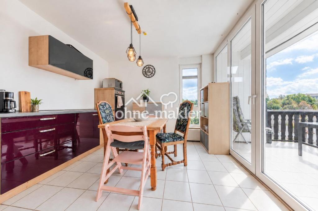 Gemütliche 3-Zimmer-Wohnung mit eigenem Garten, Kaminofen, Terrasse und Balkon - Photo 4