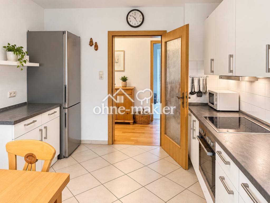 Schöne 78,5 m² Wohnung mit überdachter Terrasse und Garten in Edling - Foto 4