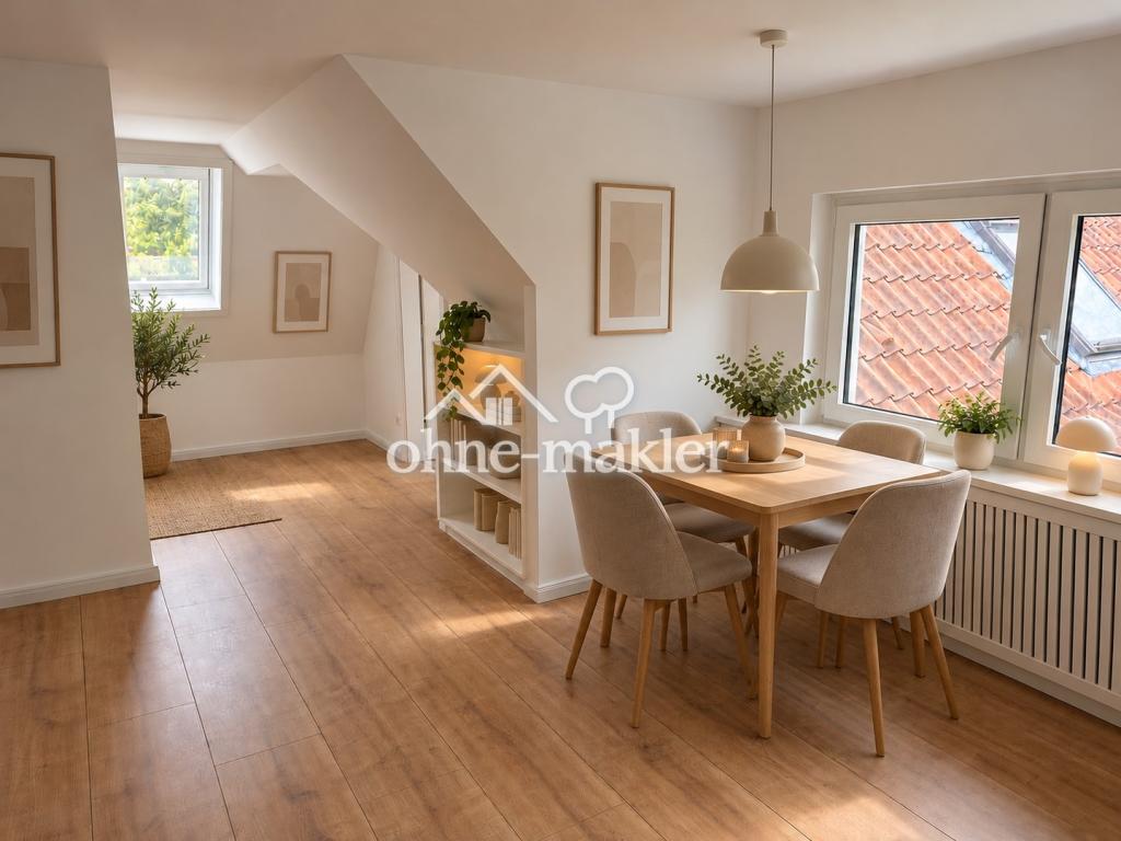 Schledehausen-3-Zimmer Dachgeschosswohnung 2.OG - Foto 2