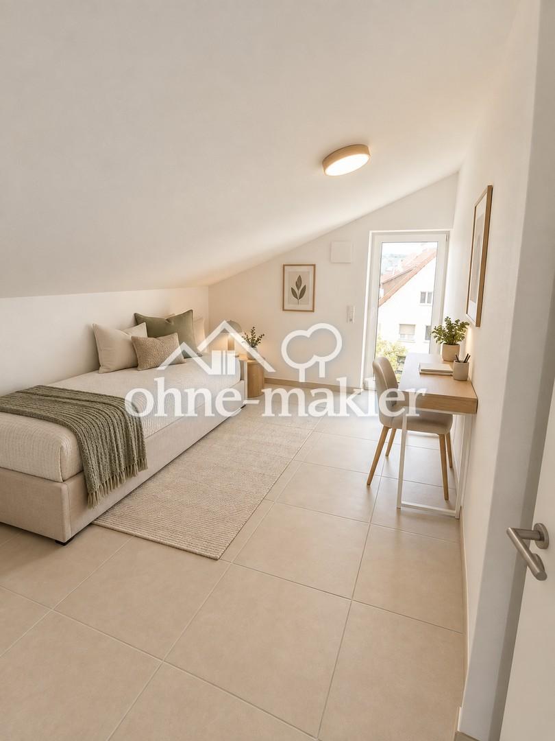 Helle 3,5-Zimmer-Neubauwohnung mit Einbauküche, Fußbodenheizung und großem Balkon in Pfuhl - Foto 4