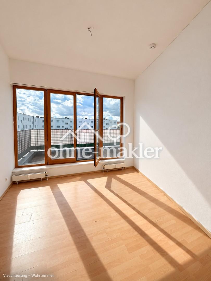 3/4 Zimmer - ca. 28 m² Terrasse über die ganze Breite, wenige Minuten zum Bahnhof - Photo 3