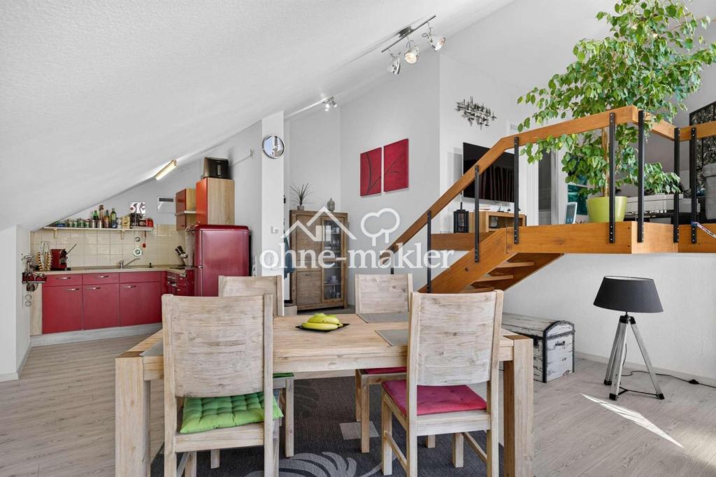 Dachgeschosswohnung mit zwei Balkonen in Karlsruhe-Grötzingen - Photo 4