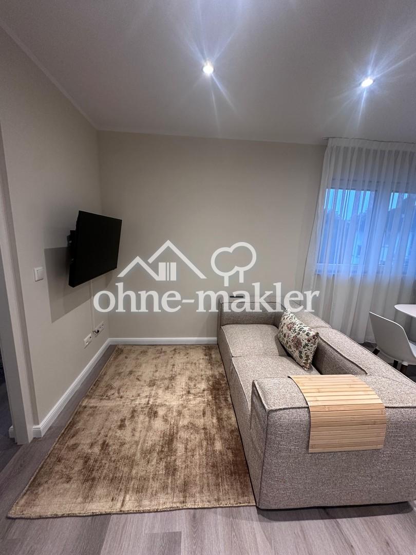 Vollständig möblierte 2-Zimmer Wohnung mit Küche in Frankfurt-Rödelheim - Photo 2