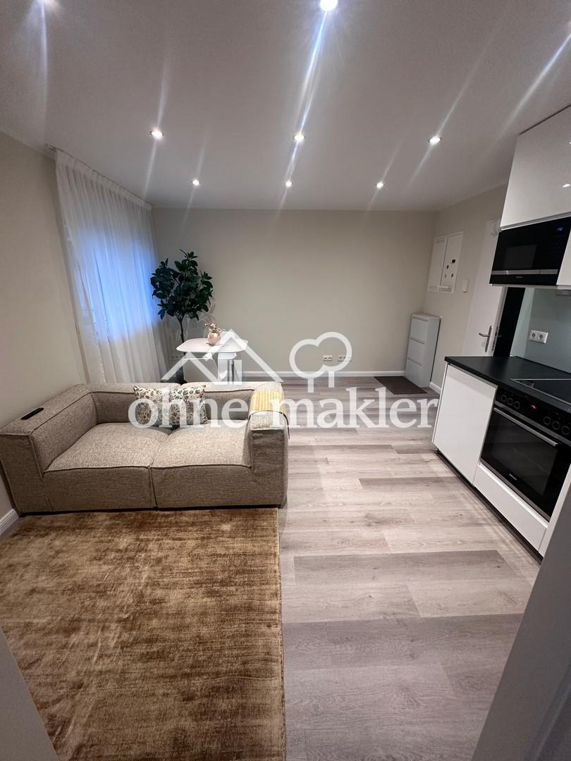 Vollständig möblierte 2-Zimmer Wohnung mit Küche in Frankfurt-Rödelheim - Photo 1