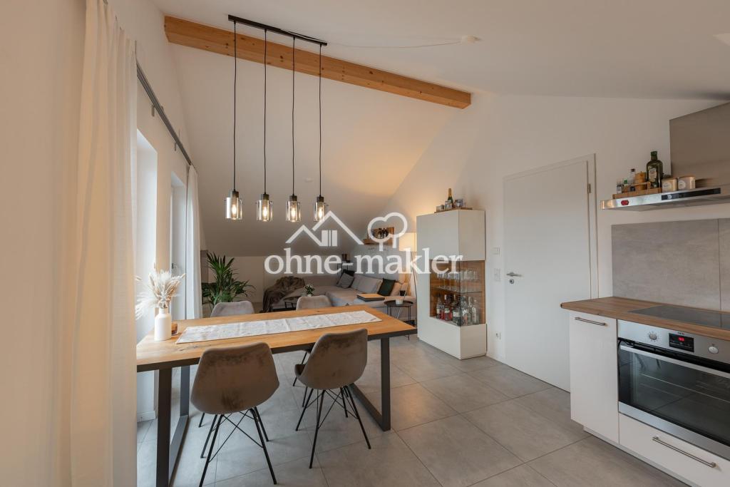Moderne, neuwertige 2-Zimmer-DG-Wohnung mit großem Südbalkon - Foto 2