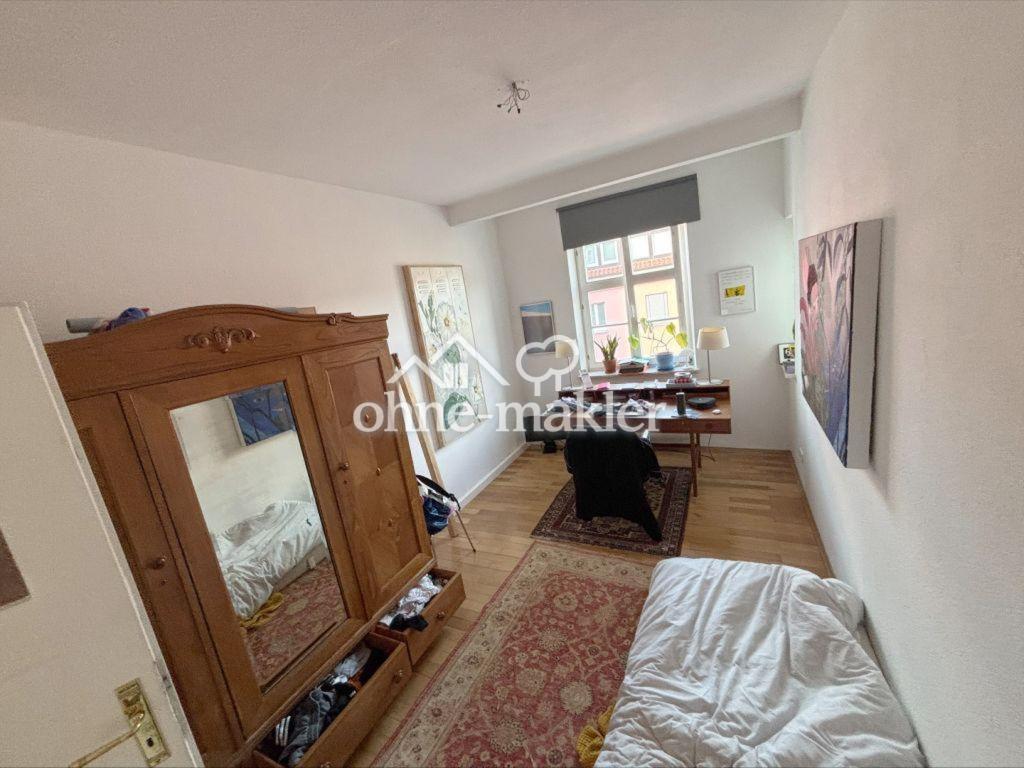Sehr schöne 3 Zi-Whg mit EBK und großem Balkon in einem Jugendstilhaus in Würzburg - Sanderau. - Foto 2