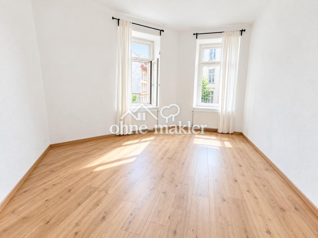 Renovierte 3-Raum-Wohnung in Leipzig – Zweinaundorfer Straße im 2.OG - Foto 2