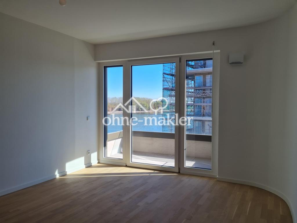 Erstbezug 2-Zimmer-Wohnung an der Rheinpromenade im Mainzer Zollhafen - Foto 1