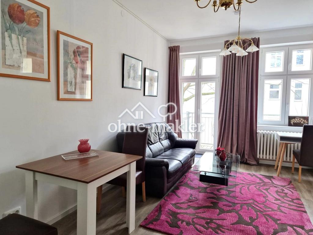 Schöne 1,5-Zimmer Wohnung mit Balkon am Tiergarten - Foto 2