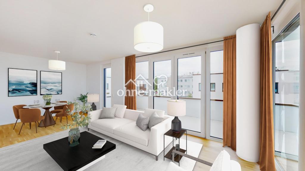 Exklusive 3-Zimmer-Neubauwohnung in Basdorf: Großer Balkon & Fußbodenheizung (S2 WE 67)) - Photo 1