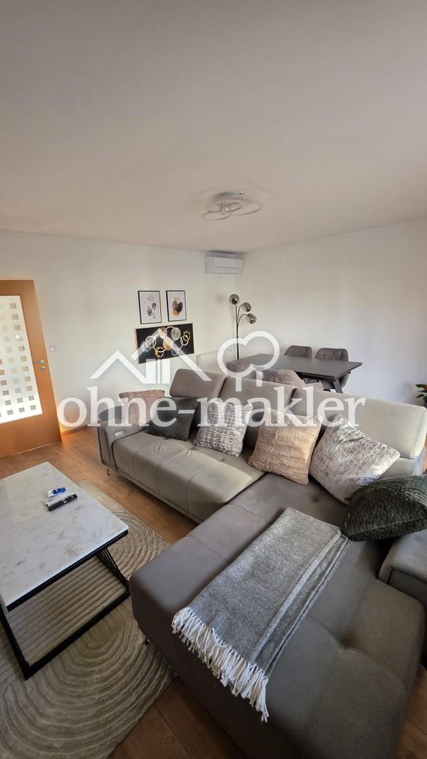 Erstbezug nach Sanierung: Möblierte 2-Zimmer-Wohnung mit Balkon und Klimaanlage, Ludwigshafen - Foto 1