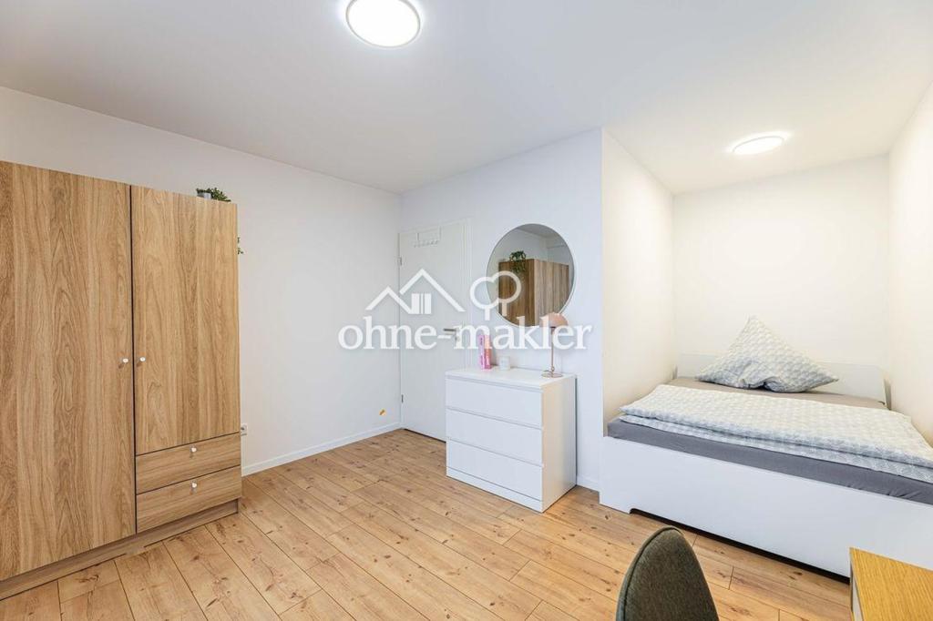 Geräumiges, möbliertes WG-Zimmer in modernisierter Wohnung im Süden Nürnbergs - Foto 2