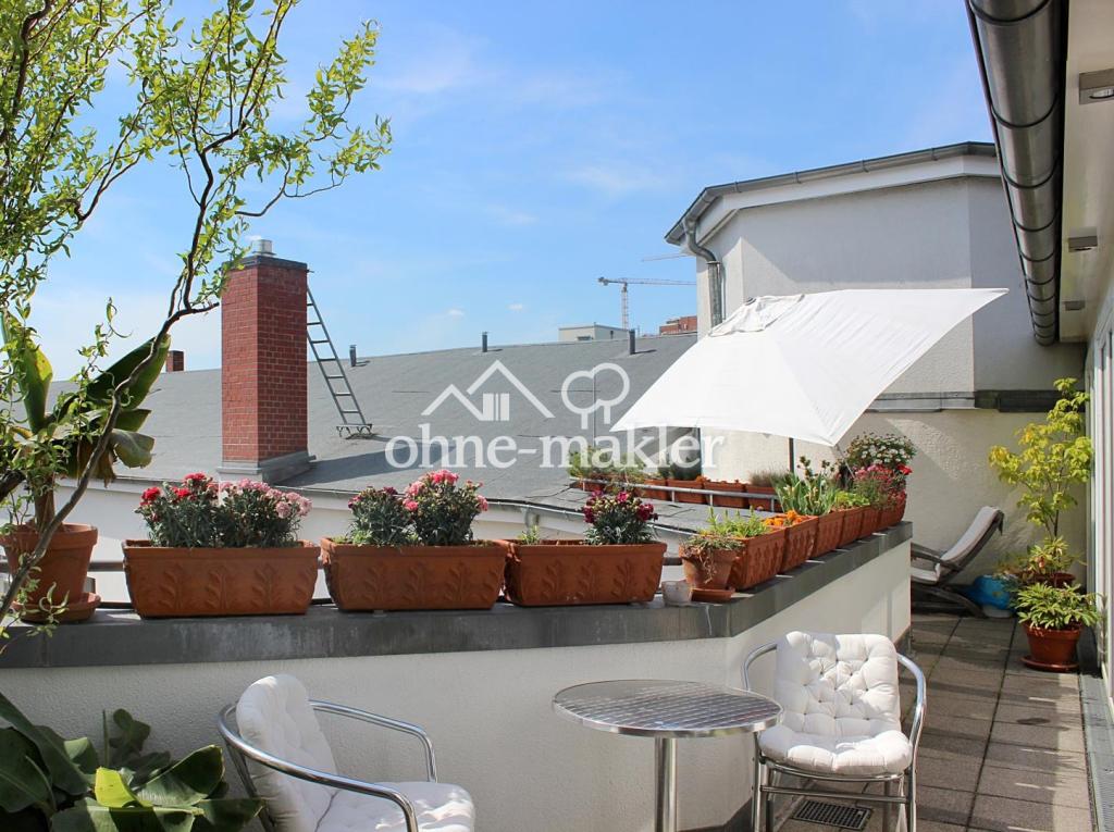 Dachterrasse (SW-Ausrichtung)