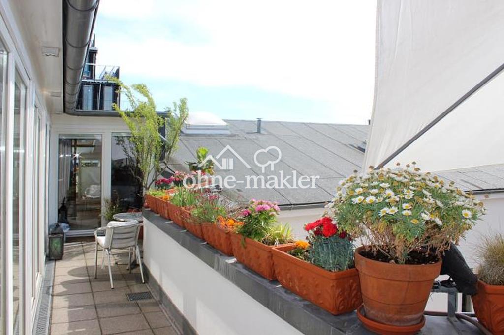 Dachterrasse (SW-Ausrichtung)