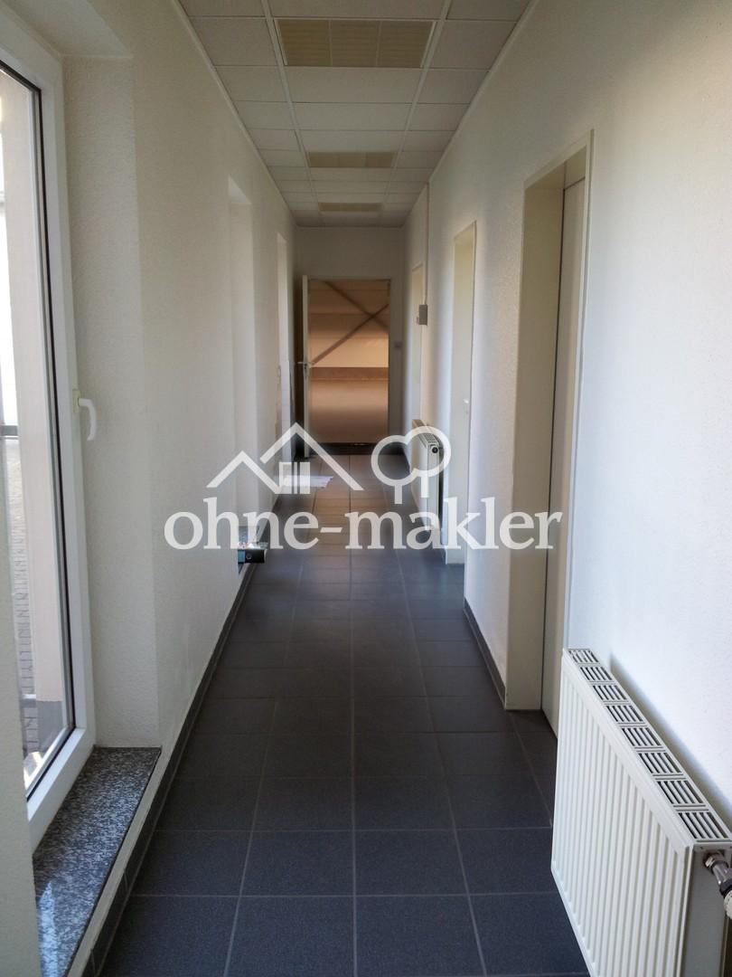 Flur im Sozialgebäude