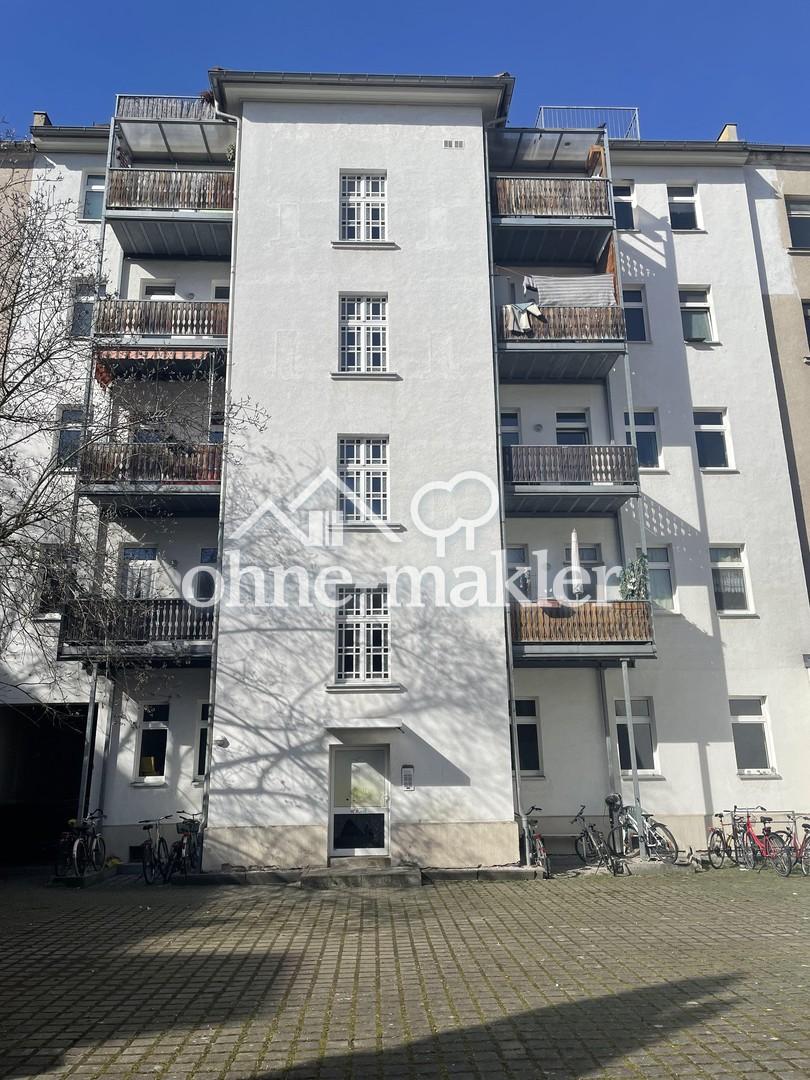 Helle, großzügige 3-Zimmer-Wohnung mit Balkon, Aufzug und Hofstellplatz in Leipzig-Volkmarsdorf - Foto 4