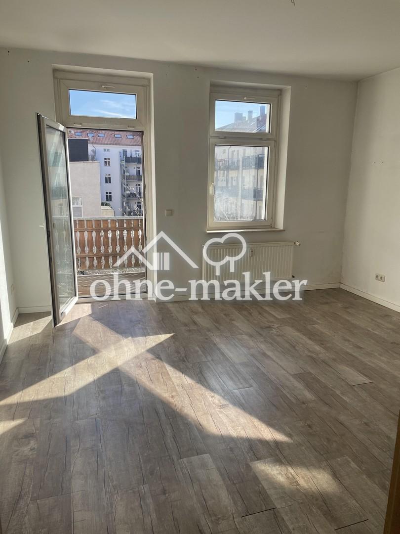 Helle, großzügige 3-Zimmer-Wohnung mit Balkon, Aufzug und Hofstellplatz in Leipzig-Volkmarsdorf - Foto 1