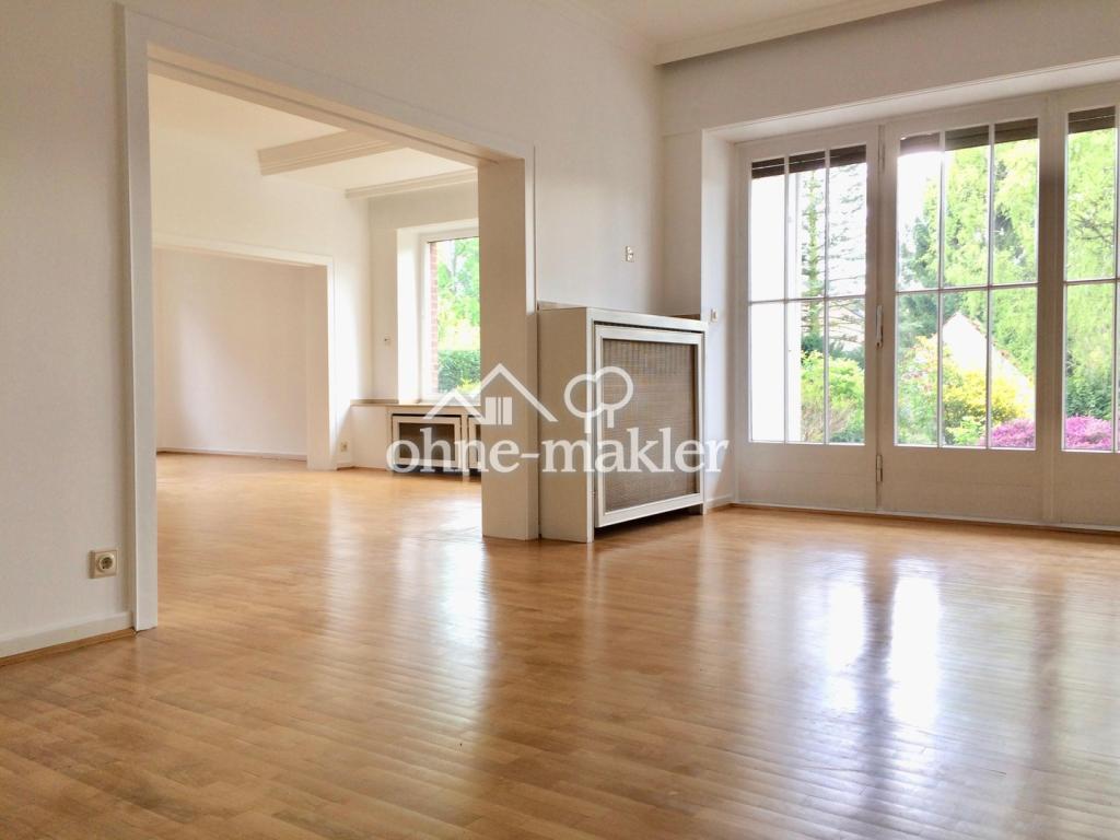 Große (136qm) renovierte Altbauwohnung mit Garten in bester Lage, Erstbezug nach Badsanierung ! - Foto 1