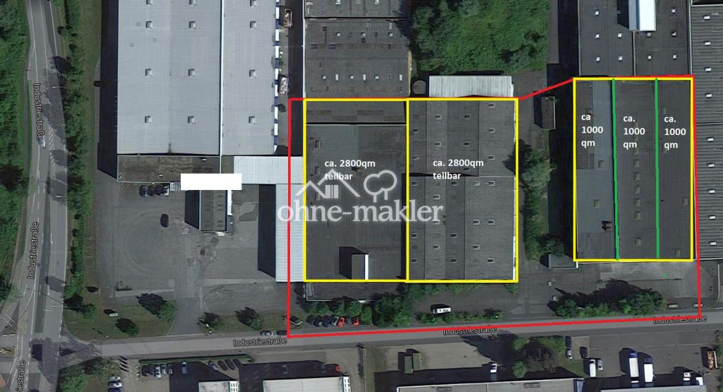 Draufsicht mit möglicher Unter