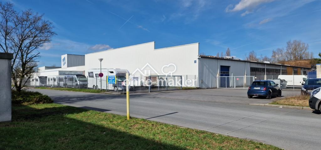 Halle B 2800 qm Seitenansicht