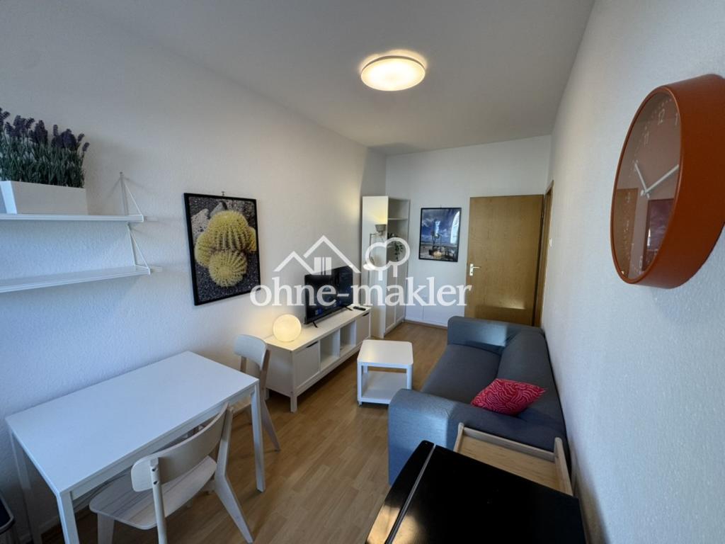 Möblierte 2-Zimmer-Wohnung mit Balkon & Internet – 795 € gesamt im Eltingviertel - Photo 1