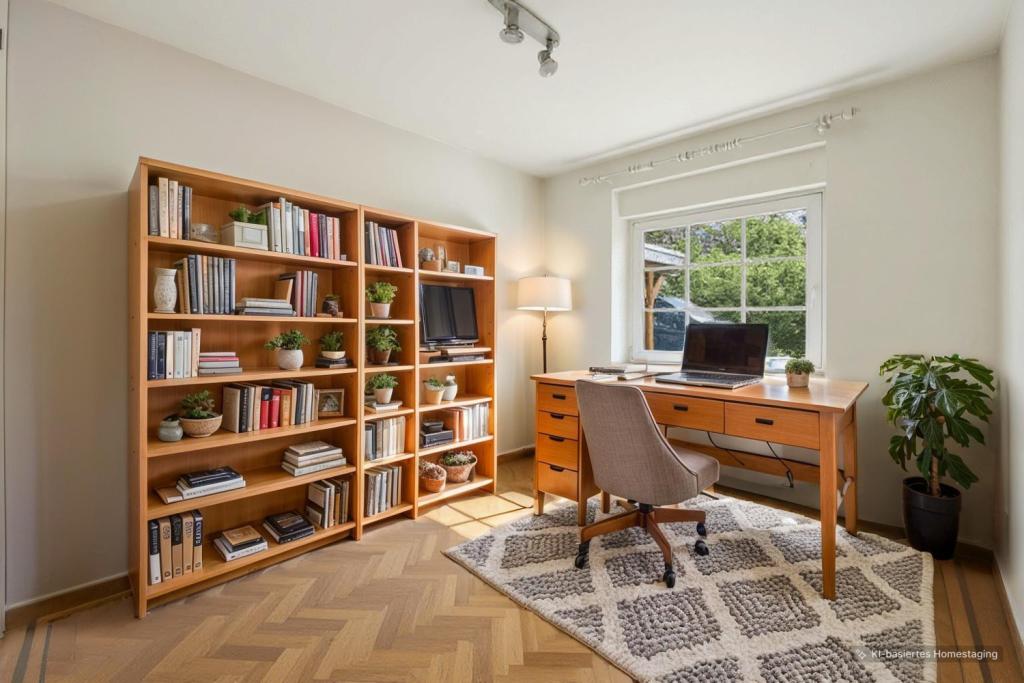 Arbeitszimmer Möblierungsvorschlag
