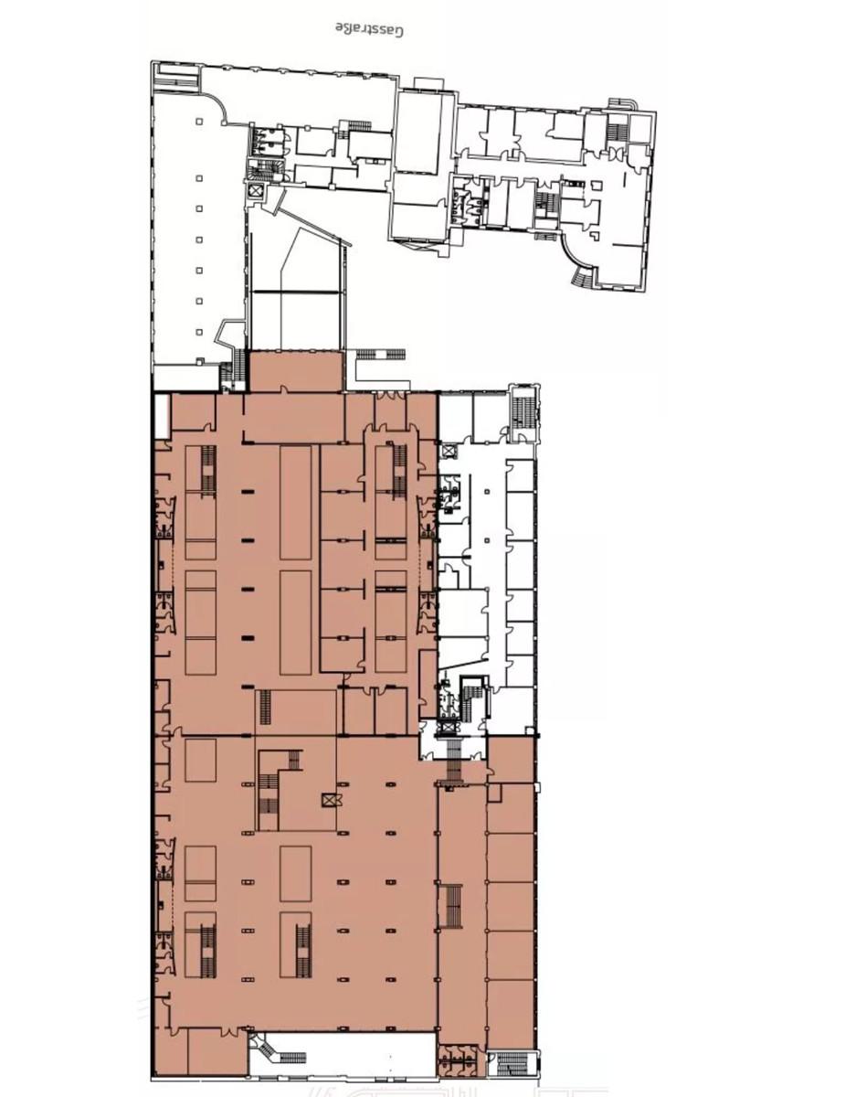Grundriss 1. OG - Halle