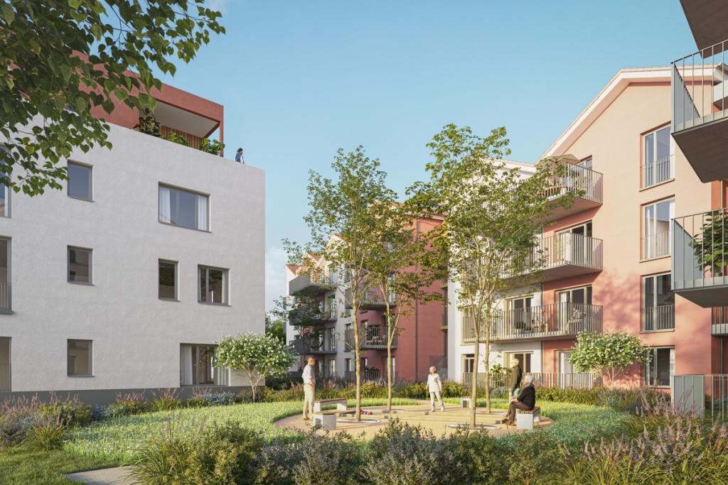 Visualisierung Schnellermühlen Quartier 