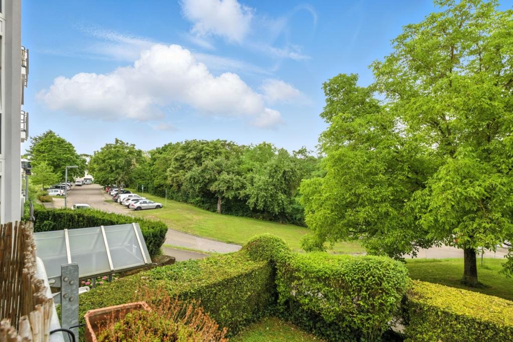 Blick vom kleinen Balkon