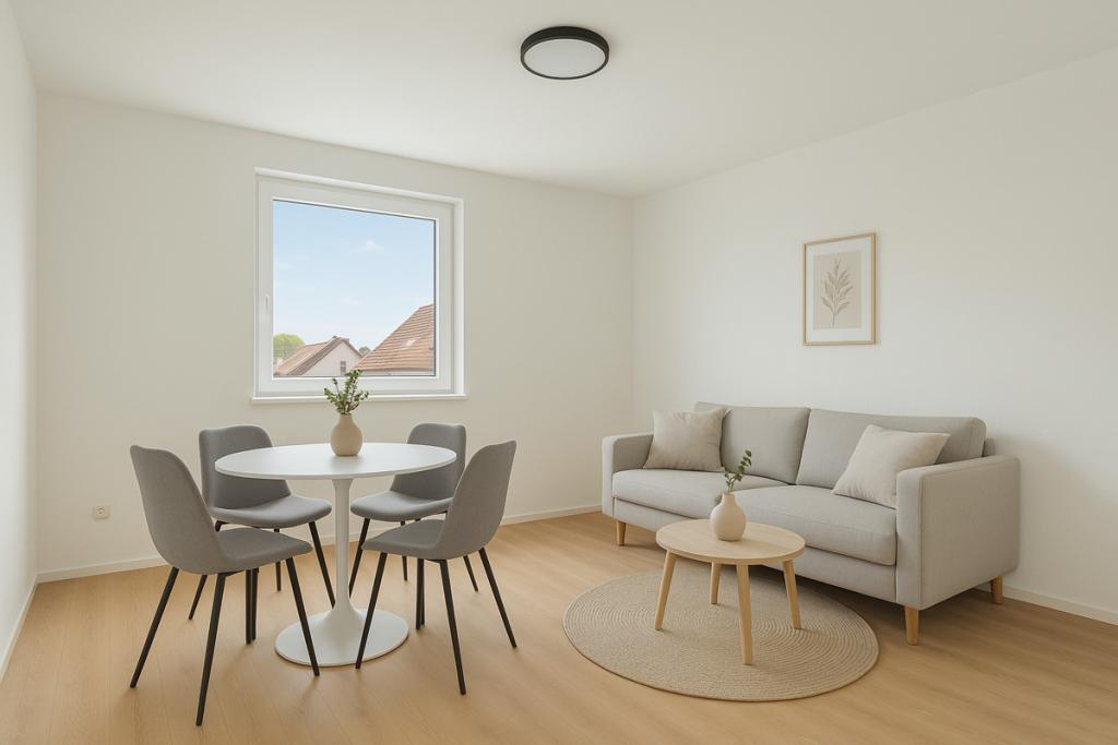 Visualisierung Wohnzimmer 