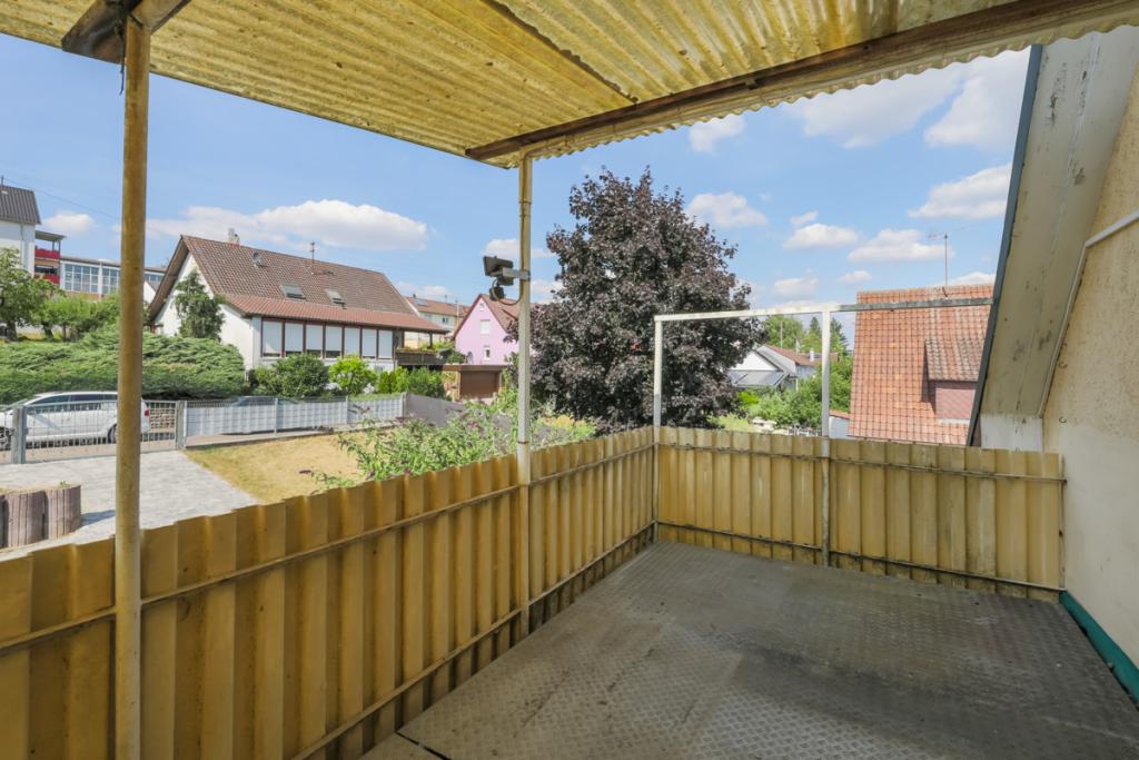 Überdachter Balkon OG