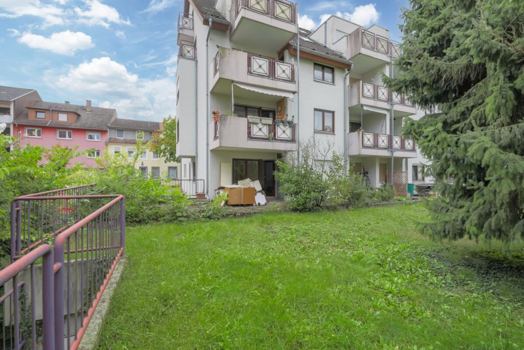 Rückansicht und Garten