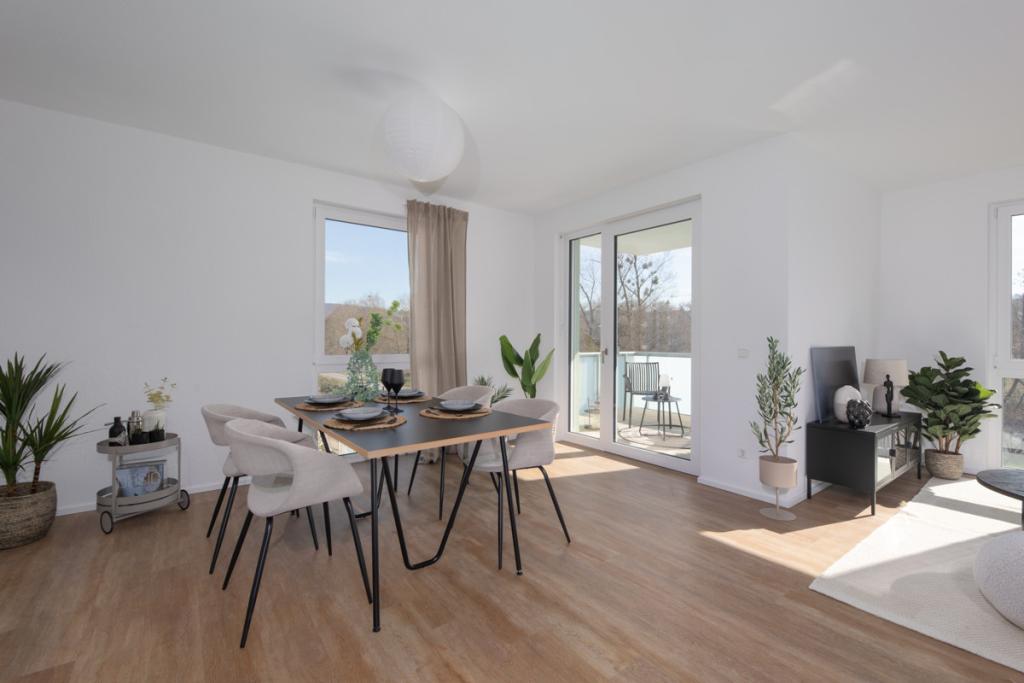 LebENZwert - die besondere Wohnanlage! Moderne und barrierefreie 3-Zi.-Wohnung mit Balkon - Foto 3