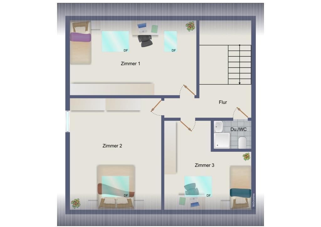 Grundriss Dachgeschoss