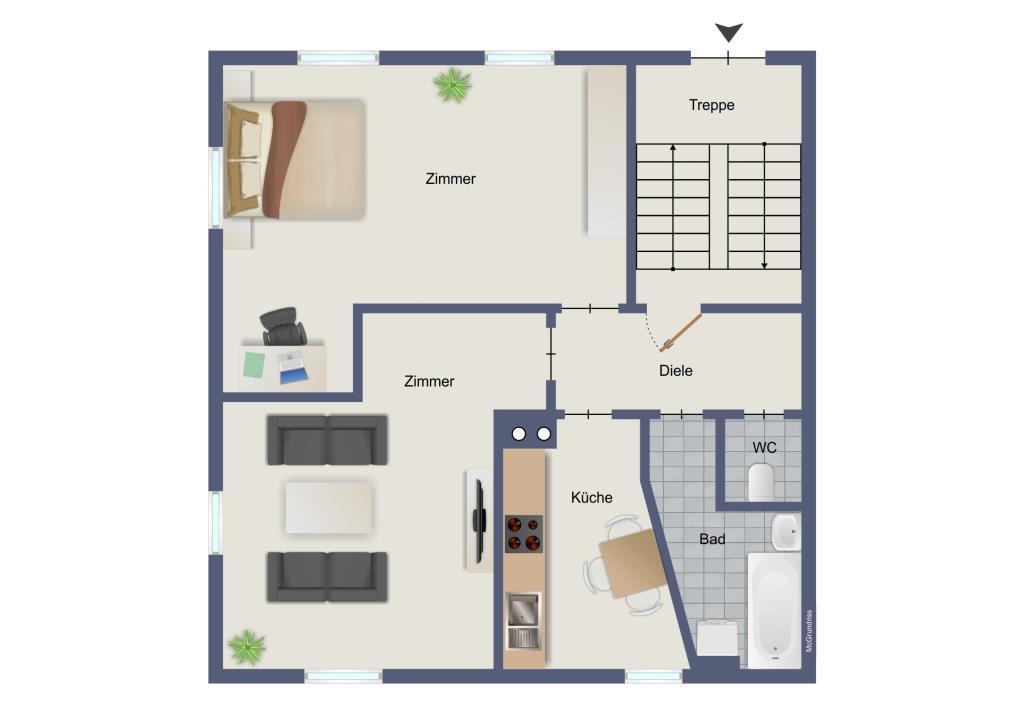 Grundriss Erdgeschoss