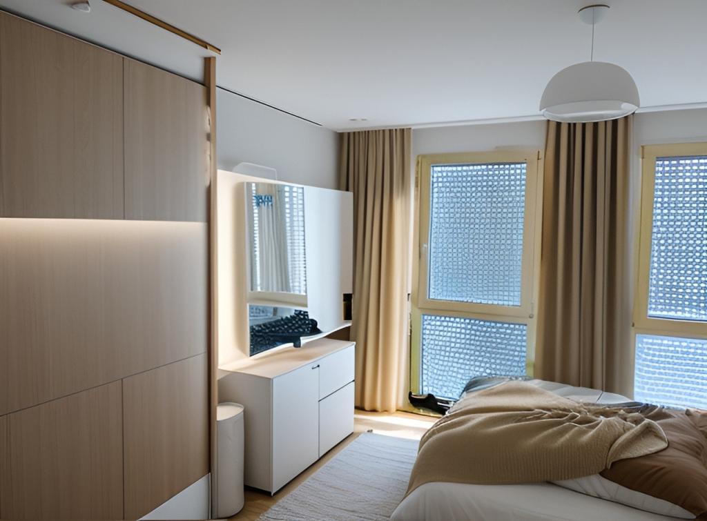 Schlafzimmer - Illustration