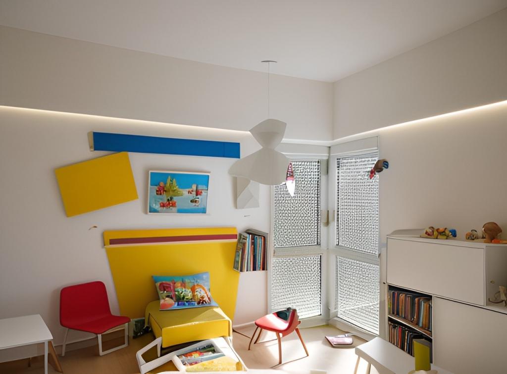 2. Kinderzimmer - Illustration