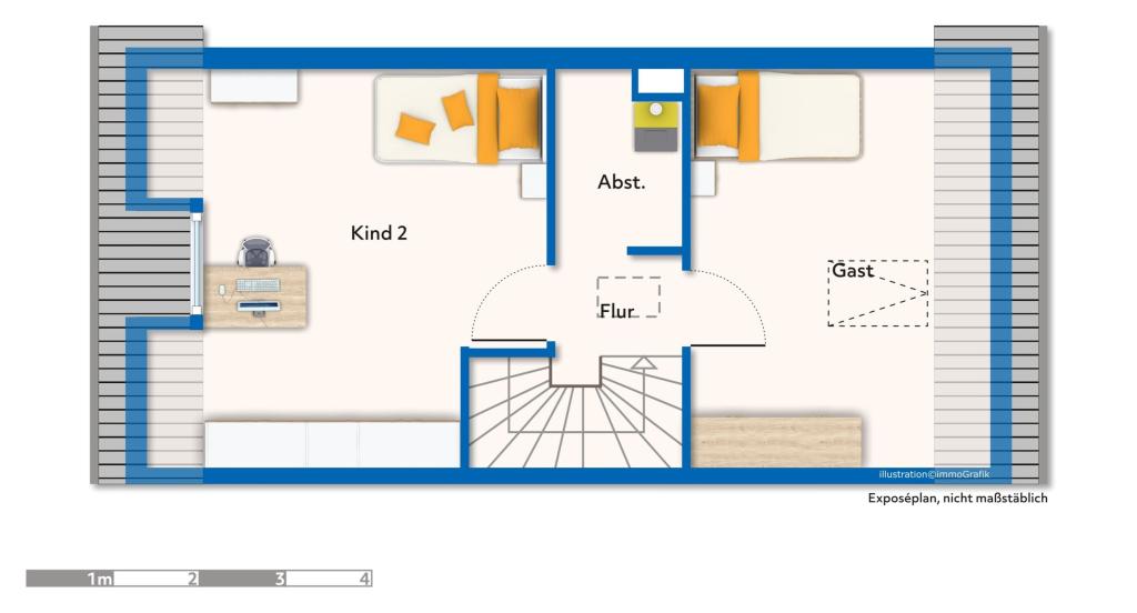 Grundriss Dachgeschoss