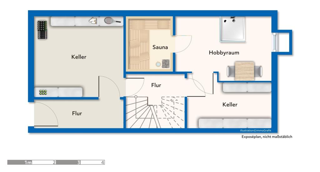 Grundriss Untergeschoss