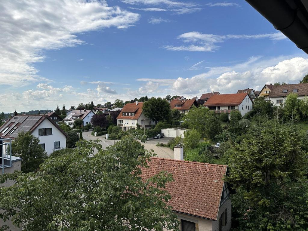 Aussicht vom Balkon