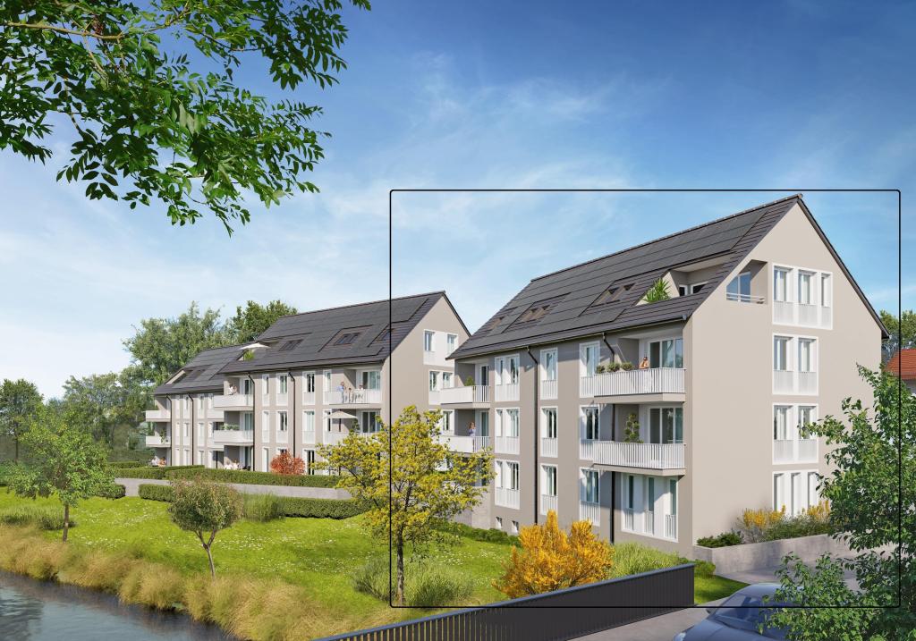 Erstbezug nach Fertigstellung - Wohnen mit Stil und der Natur vor der Haustür! - Foto 3