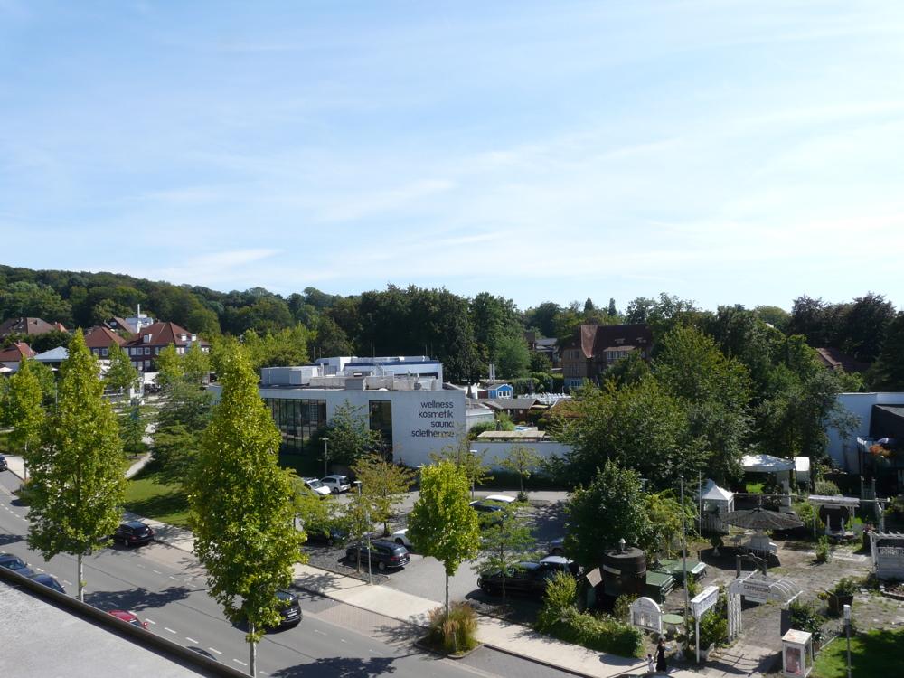 Blick vom Balkon