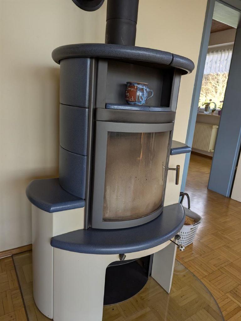 Schwedenofen im Wohnzimmer