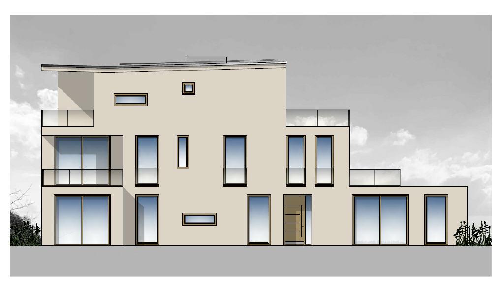 Haus D Ansicht Ost