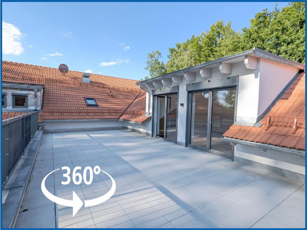 Dachterrasse mit über 50m²