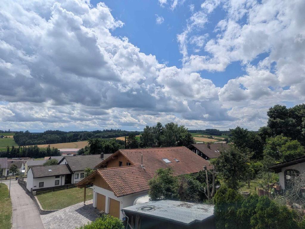 Blick vom Balkon