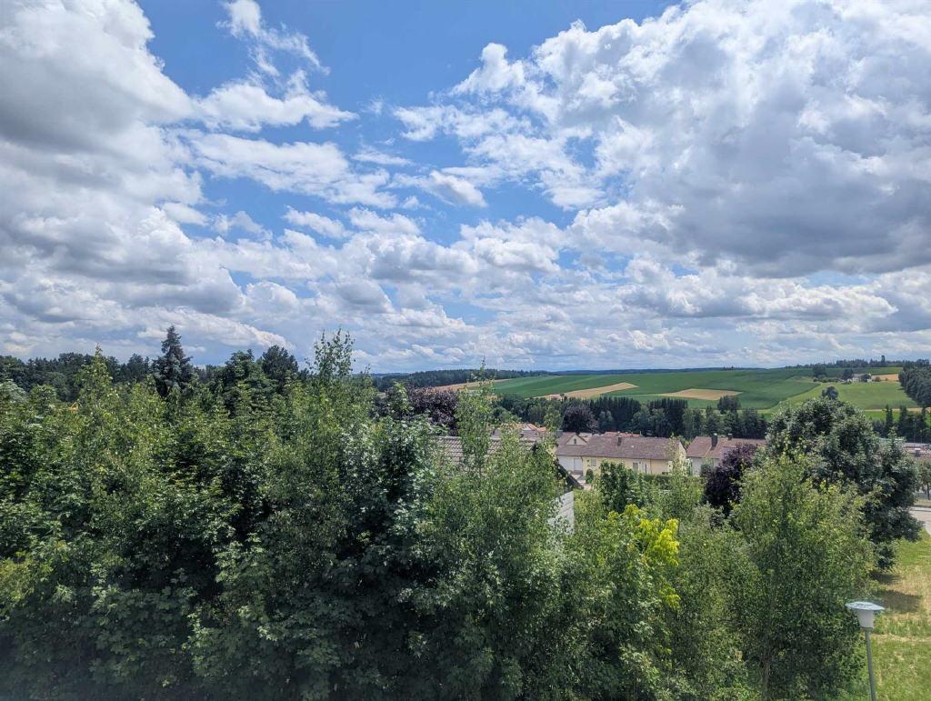 Blick vom Balkon