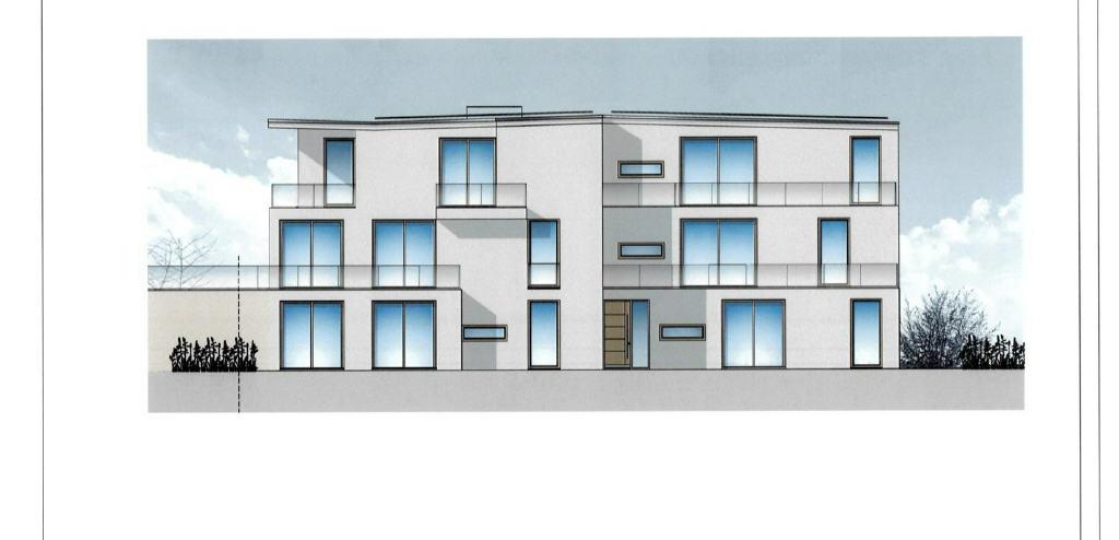 Haus C Ansicht Ost - Visualisierung