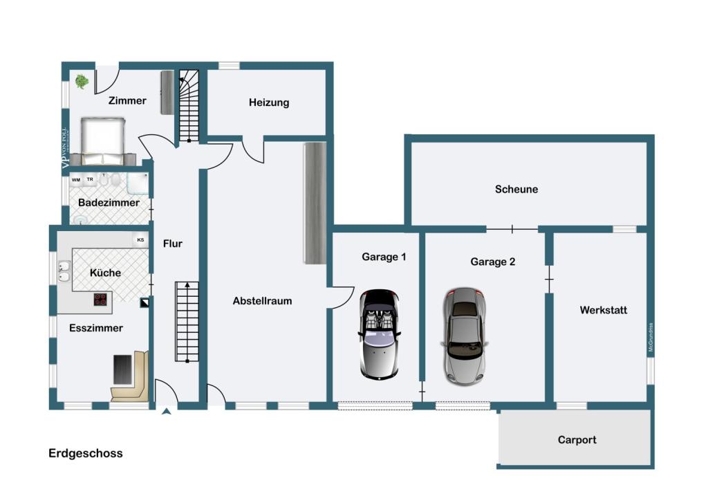Grundriss Erdgeschoss