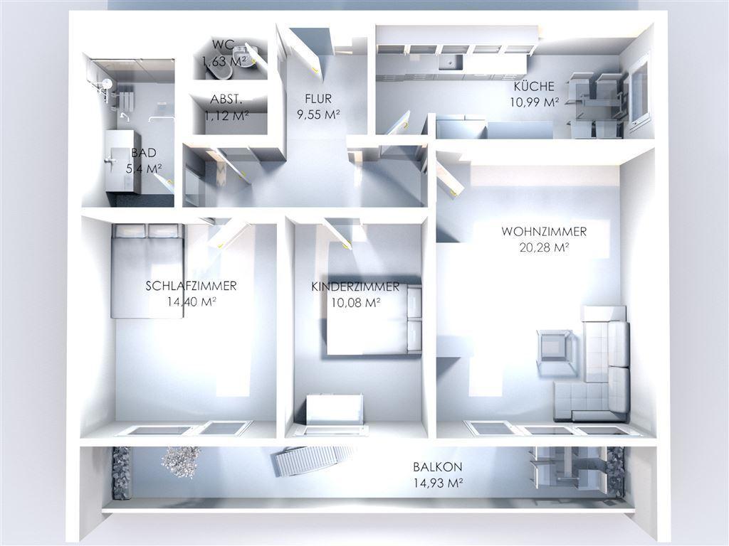 3D-Grundriss